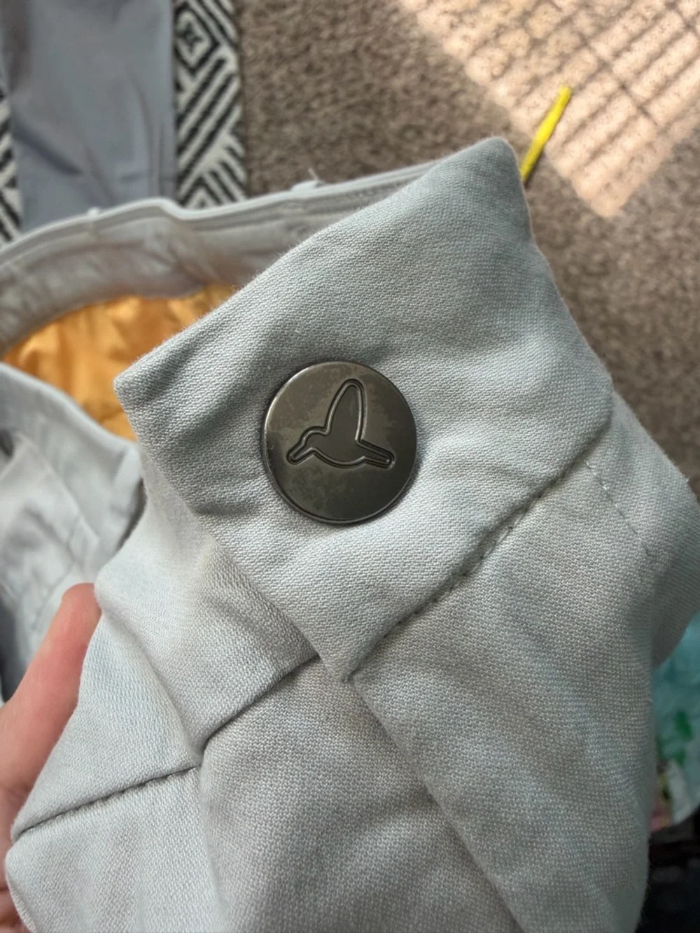 Birddogs Grey & Light Grey Slim Fit Stretch Pants Sz 34x34 (READ) Lot Of 2 Golf - Picture 9 of 16